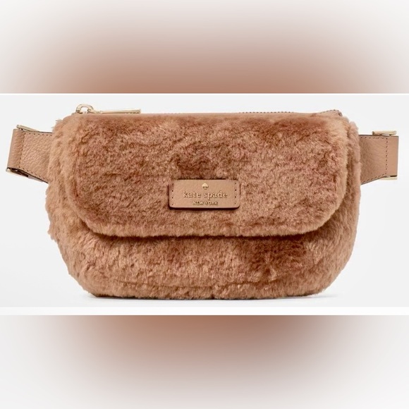 kate spade Handbags - Kate Spade New York Rosie Faux Fur Belt Bag ~ NWT